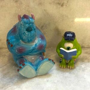 Disney Pixar Monsters University Mike & Sully Salt and Pepper Shakers